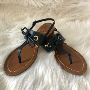 Navy Kate Spade Sandals
